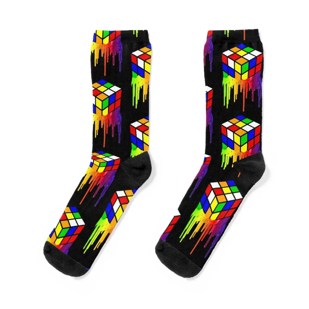 

Rubik's Cube Socks aesthetic essential snow Socks Ladies Men's