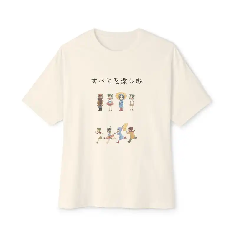 Yotsuba&! personality Clothes Plus Size Unisex Anime Lover T shirt high quality hot product sweatshirt Sports Breathable soft