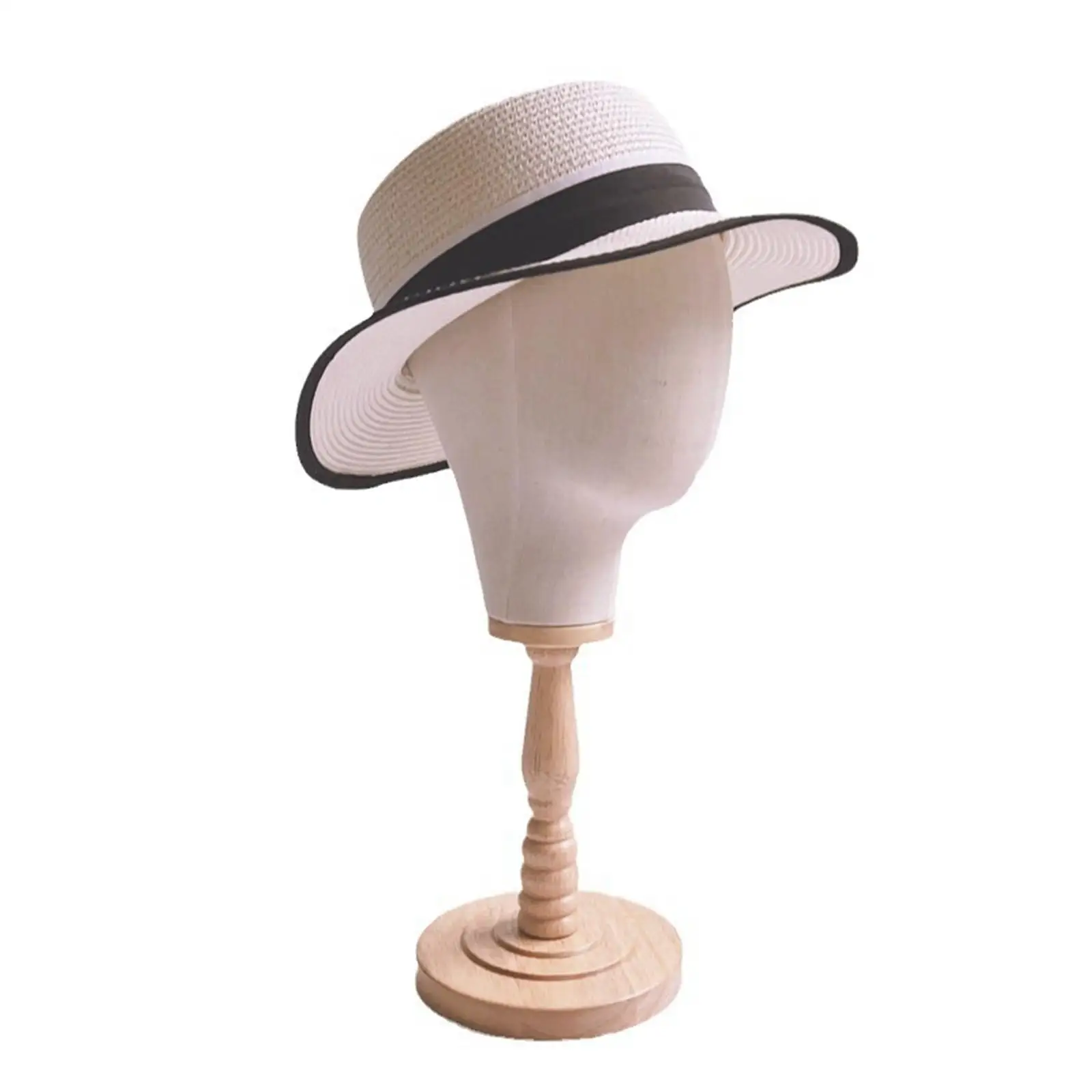 

Mannequin Head Model Hat Holder, Display Manikin Head Model Styling Display for Headset