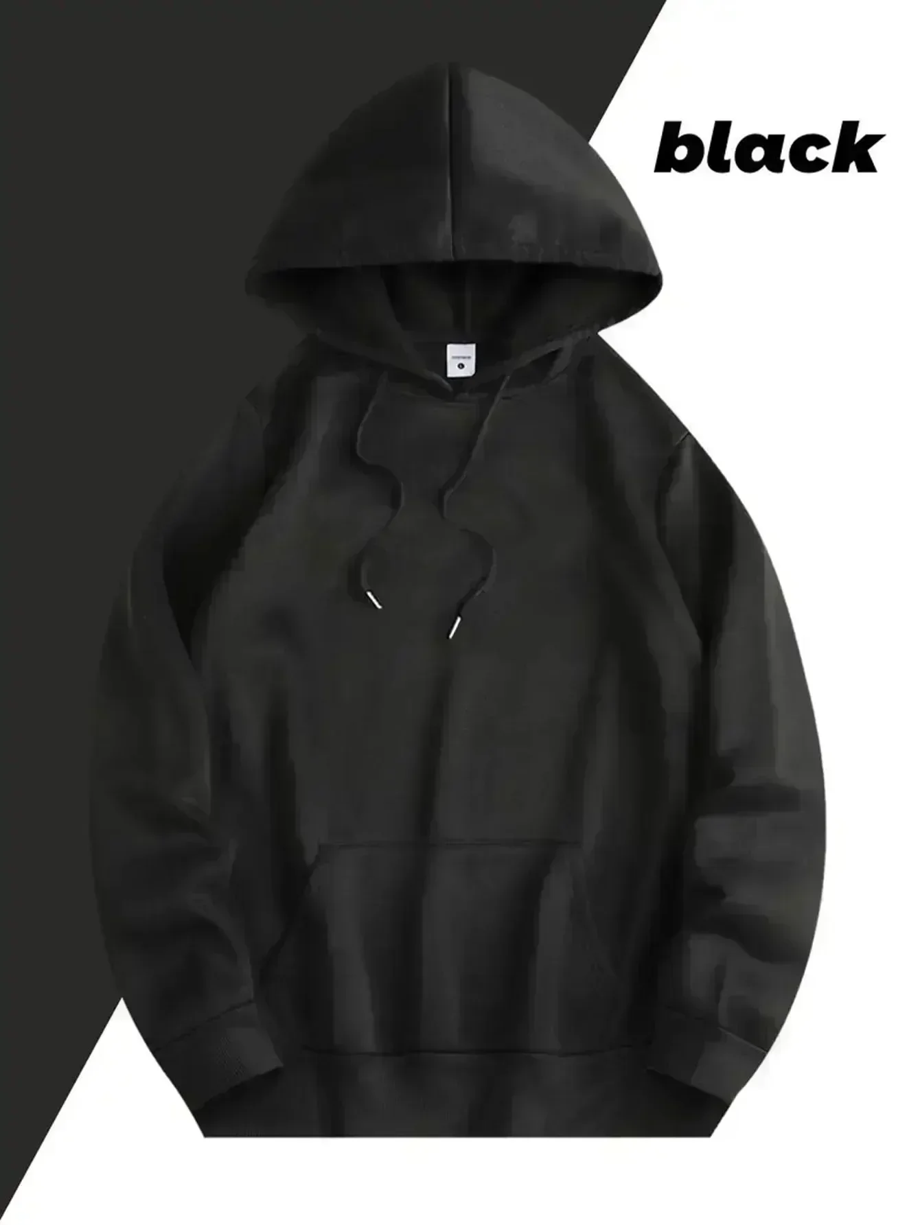 قميص رجالي كاجوال بغطاء للرأس بنمط هندسي مع جيوب، مناسب للأنشطة الربيعية والخريف والخارجية #3