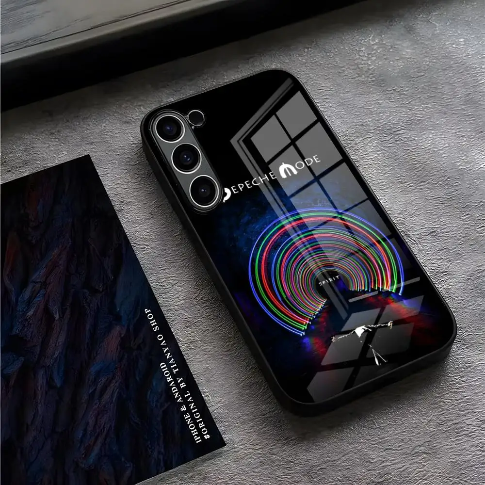 Modalità Depeches Custodia Per Telefono Per S24 Ultra Samsung S23 S22 S20 Fe S21 Plus Galaxy A54 A34 A24 A53 A13 A16 Cover In Vetro