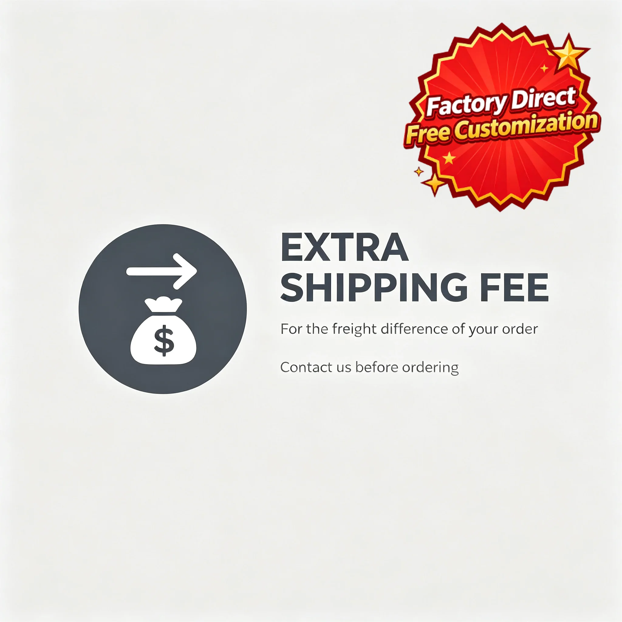 Postage price difference supplement