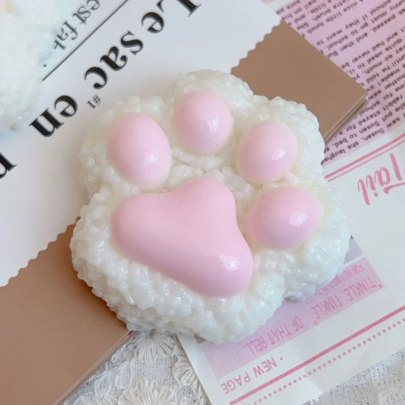 Jouets à presser patte de riz, squishy, soulagement du Stress, décompression, rose, pincement, libération, Fidget à la main, cadeau d'anniversaire, nouvelle collection