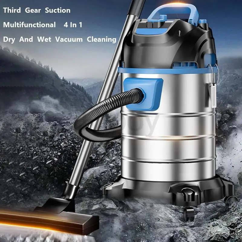 Multifunctional 2800-3000W Power Vacuum Cleaner 30/40L Wet and Dry Use Cleaner Home Car Commercial Industry Vacuum Machine