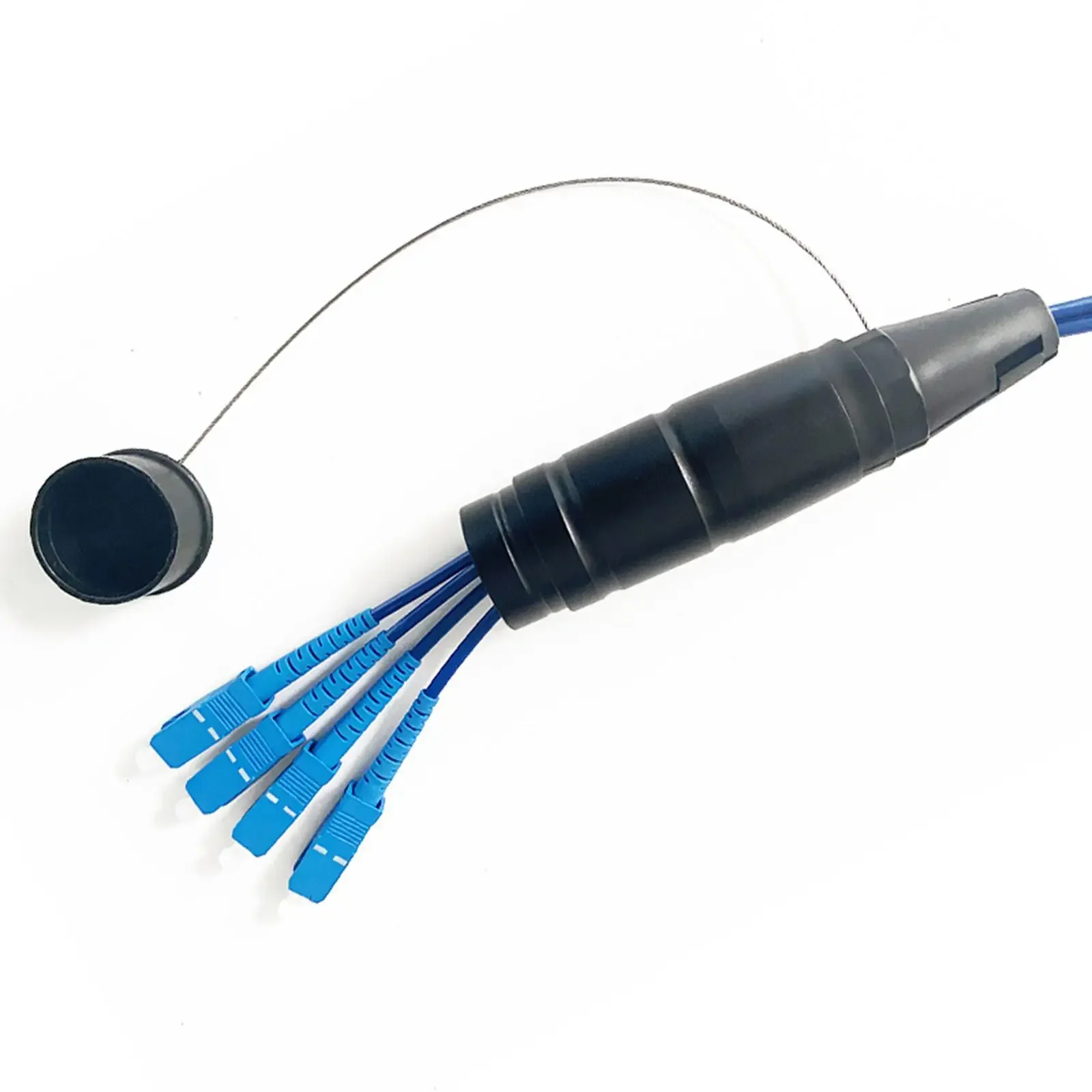 Pdlc Outdoor Waterproof Connector Dust Cover Case Cord Protection Armored Fiber Optic Cable Cable Plastic Protective Sleeve