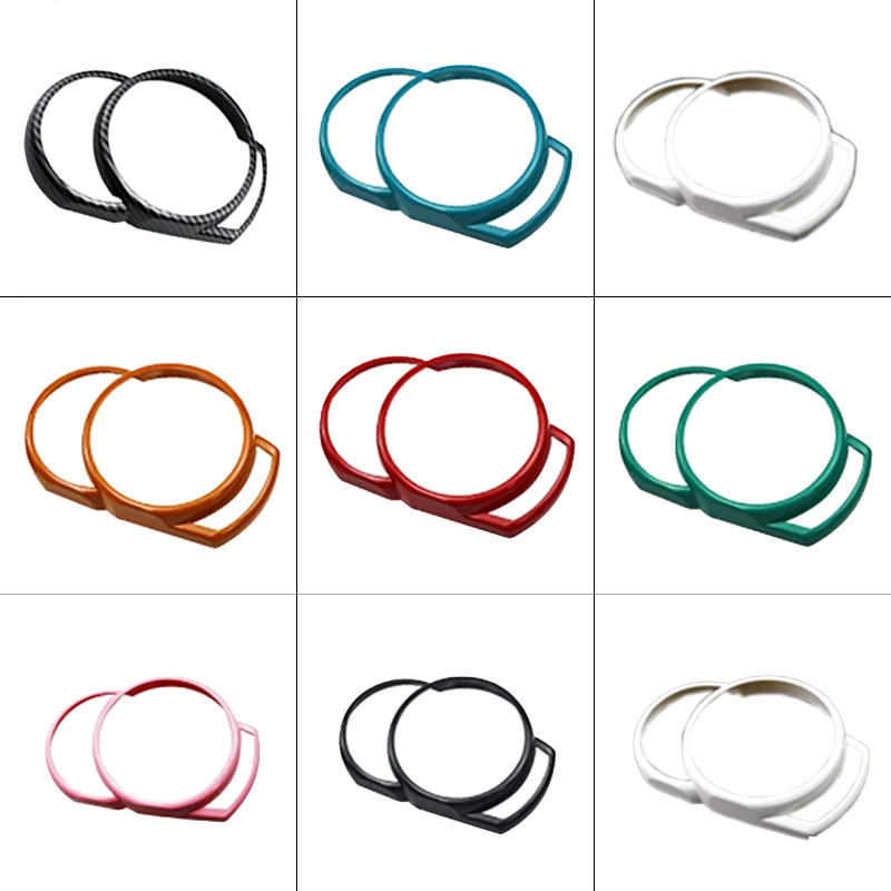 Car Styling Dashboard Panel Tachometer Frame Cover Trim Carbon Style ABS For BMW Mini Cooper F54 F55 F56 F57 F60 Car Accessories