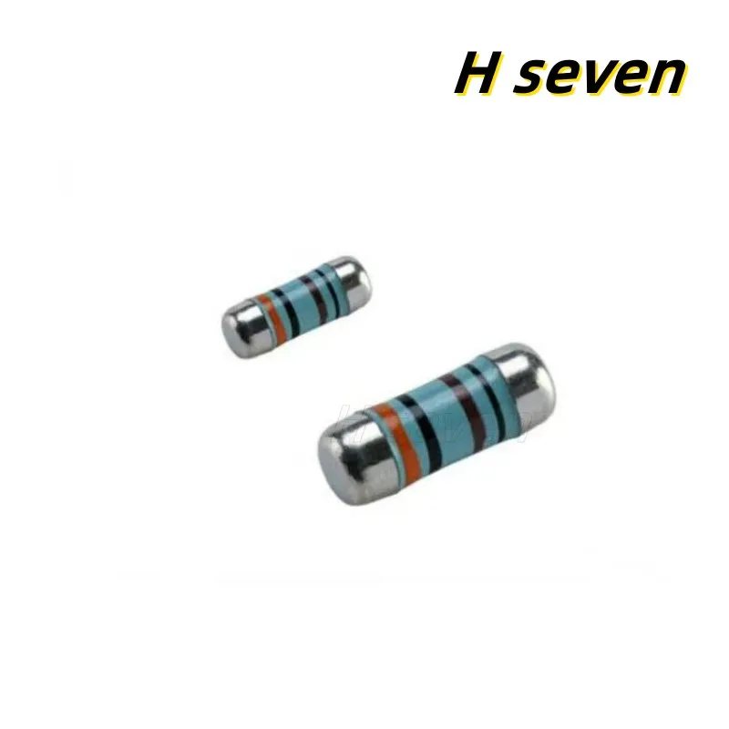 Resistor Cilíndrico, SMD, 0207, 1R, 1.5R, 2R, 10R, 15R, 47R, 100R, 330R, 1K, 2K, 4.7K, 10K, 100K, 150K, 220K, 820K, 1M, 20 PCes