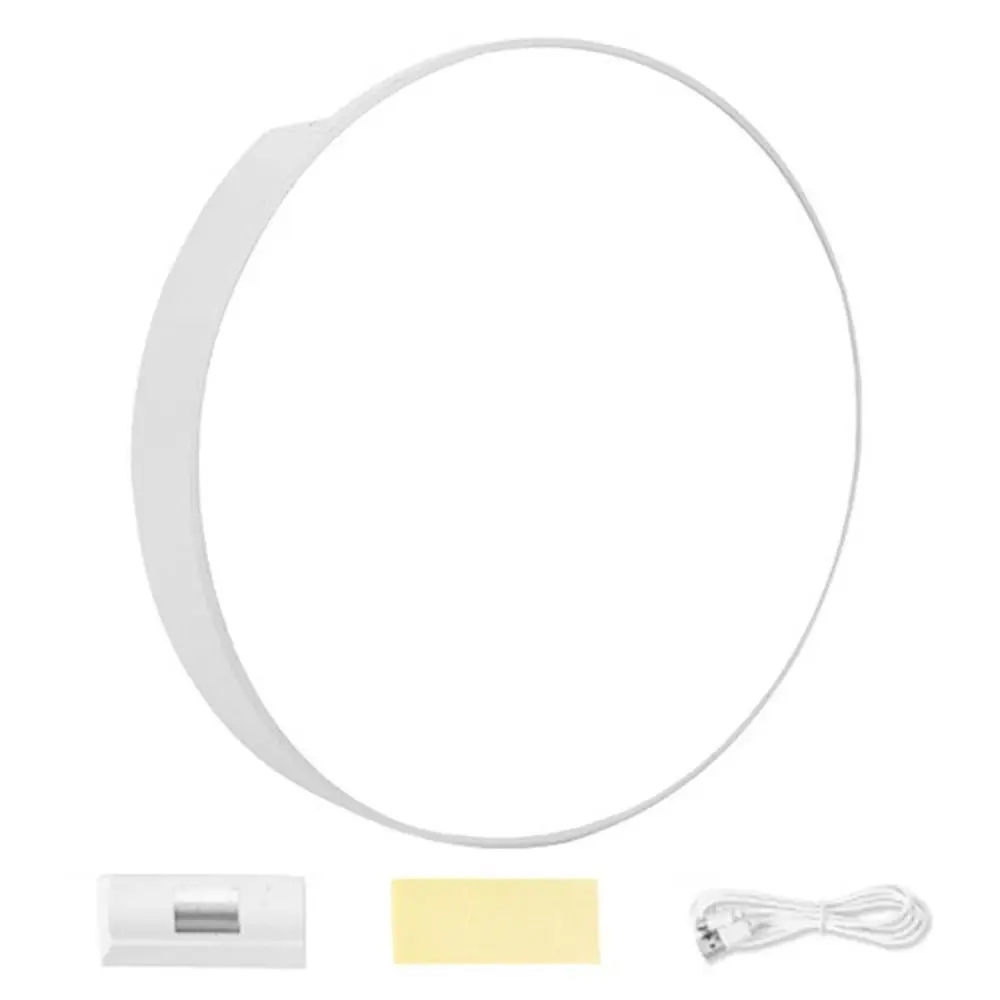 

Rotatable Magnetic Reading Lamp 3 Color Temperature Eye Protection Bedroom Table Lamp Round Punch Free LED Night Light Kitchen