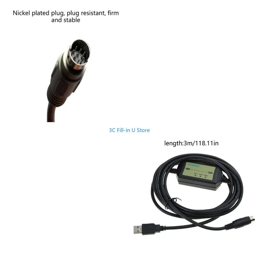 G8TA PLC Programming Cable for USB-DVP ES EX EH EC SV Series Cable USB-ACAB230