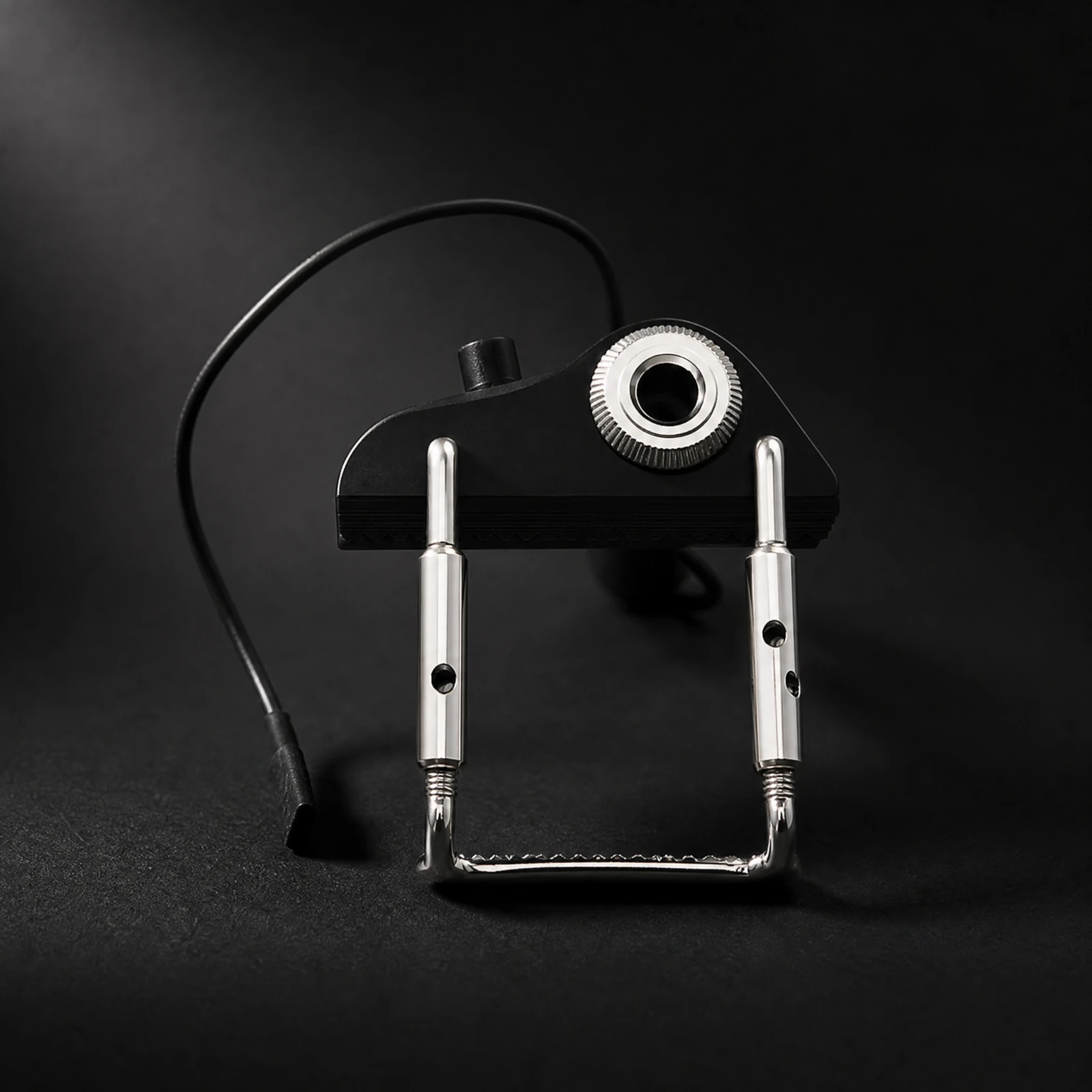 Violin Pickup with Clamp Compact Attach-on Violin Pickup Lightweight No Modification Needed for String Musicians