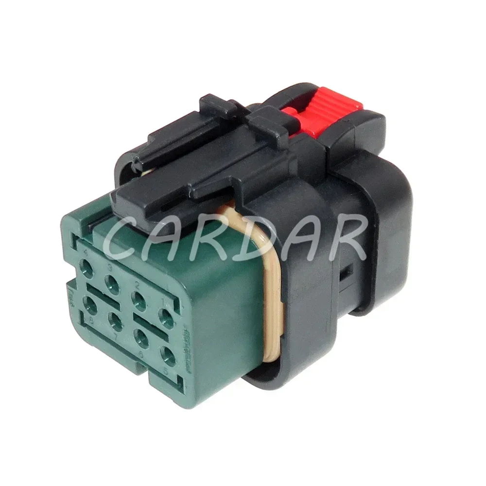 

1 Set 8 Pin 1.6 Series Green Auto Cable Harness Socket AC Assembly Car Sealed Wire Connector Automotive Waterproof Plug