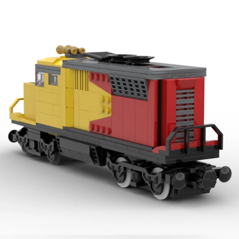 시티카 모델 MOC 빌딩 블록 철도 일반 화물 열차 모듈형 기술 어린이 휴일 선물 조립 장난감 세트