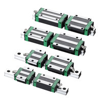 HGW15 HGW20 HGW25 HGW30 L 100 200 500 600 800mm heavy linear rail slide bearing HG linear guide HGW carriage CNC 3D Print