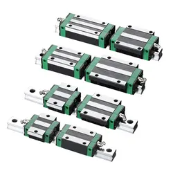 HGW15 HGW20 HGW25 HGW30 L 100 200 500 600 800mm heavy linear rail slide bearing HG linear guide HGW carriage CNC 3D Print