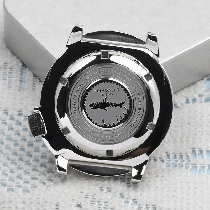 HEIMDALLRWatch-Gehäuse, 42 mm, Edelstahl, Monster-Taucheruhrengehäuse, Saphirglas, 200 m wasserdicht, geeignet für NH35/36-Uhrwerk