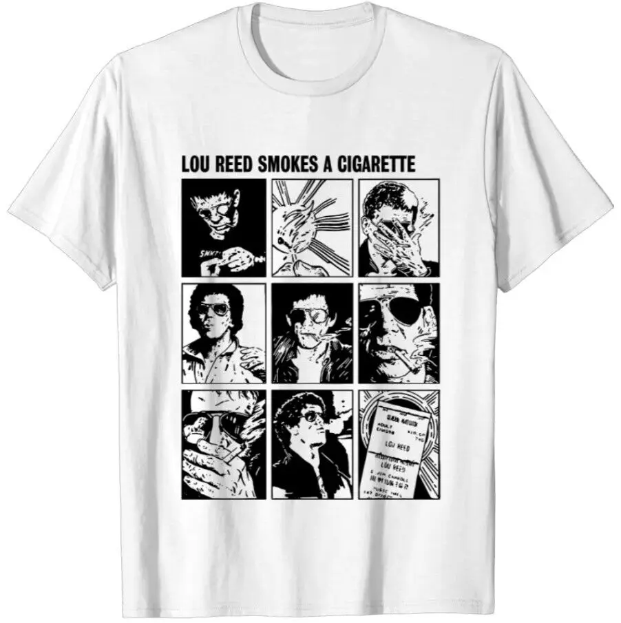 Lou Reed Retro Vintage T-Shirt Lou Reed Shirt Unisex Short Sleeve T-Shirt All Si