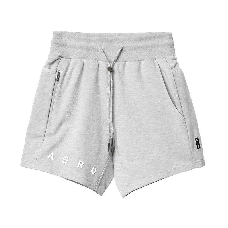 Men\'s Summer Cotton Casual Shorts Running Sports Jogging Sweat Sweatpants Gym Fitness Short Pants Bodybuilding Workout Bottoms