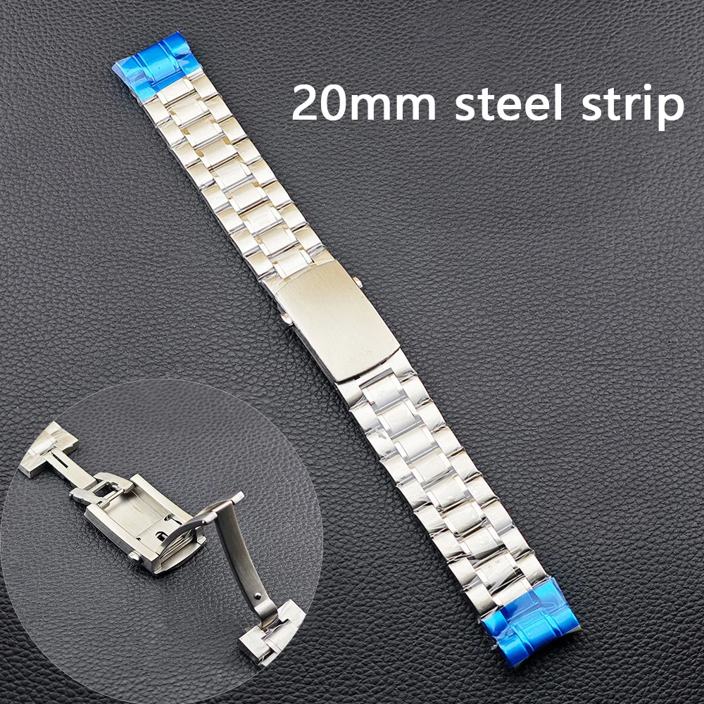 39,7mm Herren uhren Metall gehäuse passen vk63 Uhrengehäuse Uhr Zubehör Uhren teile passt 20mm Armband Uhren box