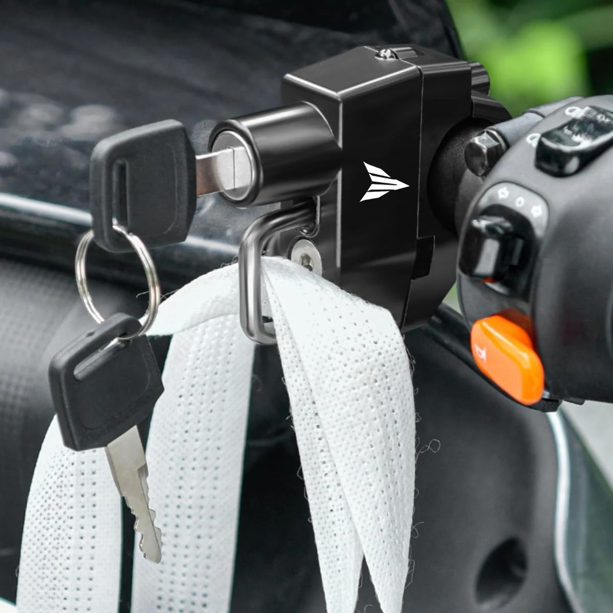 

HelmAnti-theft Helmet Lock Handlebar Mount Motorcycle Electric Motorbike for Yamaha MT 01 MT03 MT07 MT09 mt 125Mt10 Motorcycle