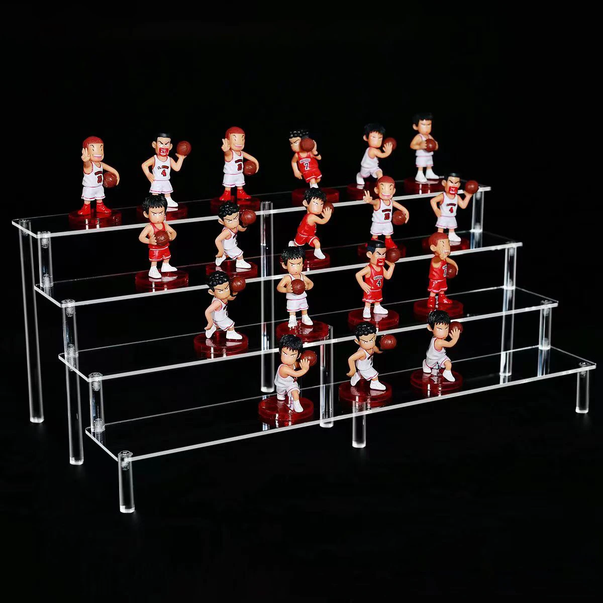 Transparent Acrylic Display Stand Cosmetic, Jewellery, Blind Box Toys, Car Model Display Stand Multi-Functional Storage Shelf