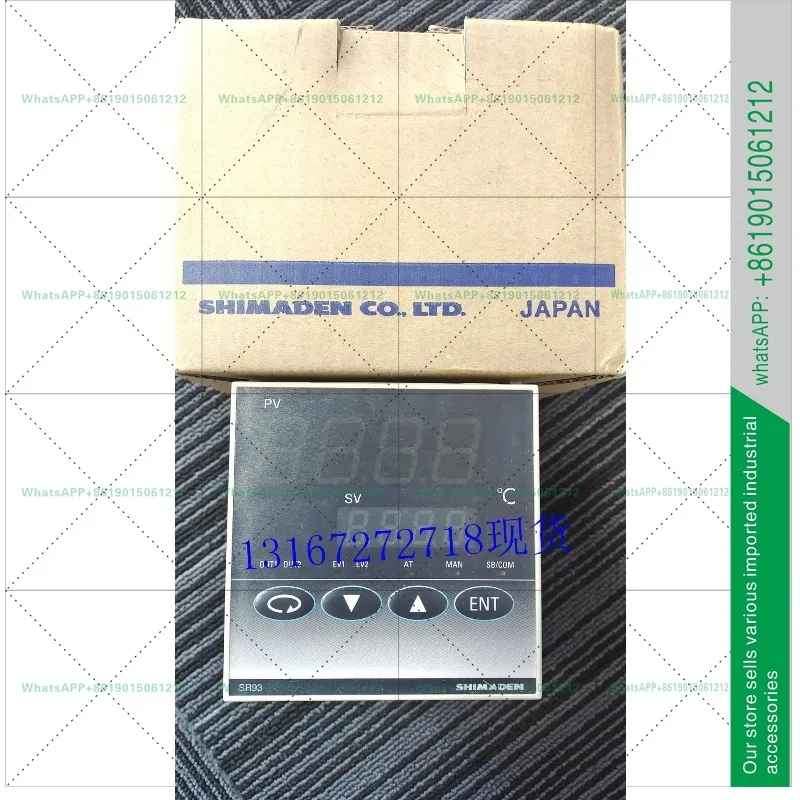 Original SHIMADEN Island Electric Temperature Control Instrument SRS3-I P Y V-N10 P10-000 Controller