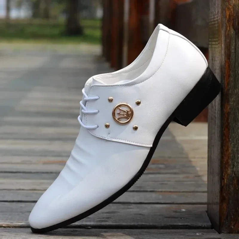 

Летние кожаные туфли для мужчин, модные деловые люксовые разноцветные туфли для вечеринок, лоферы, мужская обувь