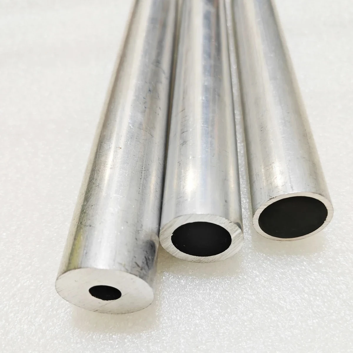 6063 Aluminum Tube Alloy Aluminium Pipe OD21-25mm ID5~24mm Straight Hollow Round Pipes Plumbing CNC Metal Support Zero Cutting