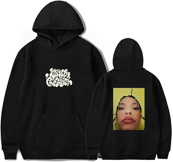 

Merch Nina Chuba Glas Music, повседневная толстовка унисекс с длинными рукавами и графическим принтом