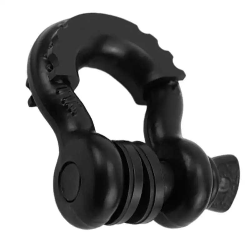 

Скоба для восстановления бездорожья Кольцевая скоба 3/4 D 41887 фунтов Прочность разбития Буксировочный ремень Большая дужка с изоляционной шайбой для автомобиля