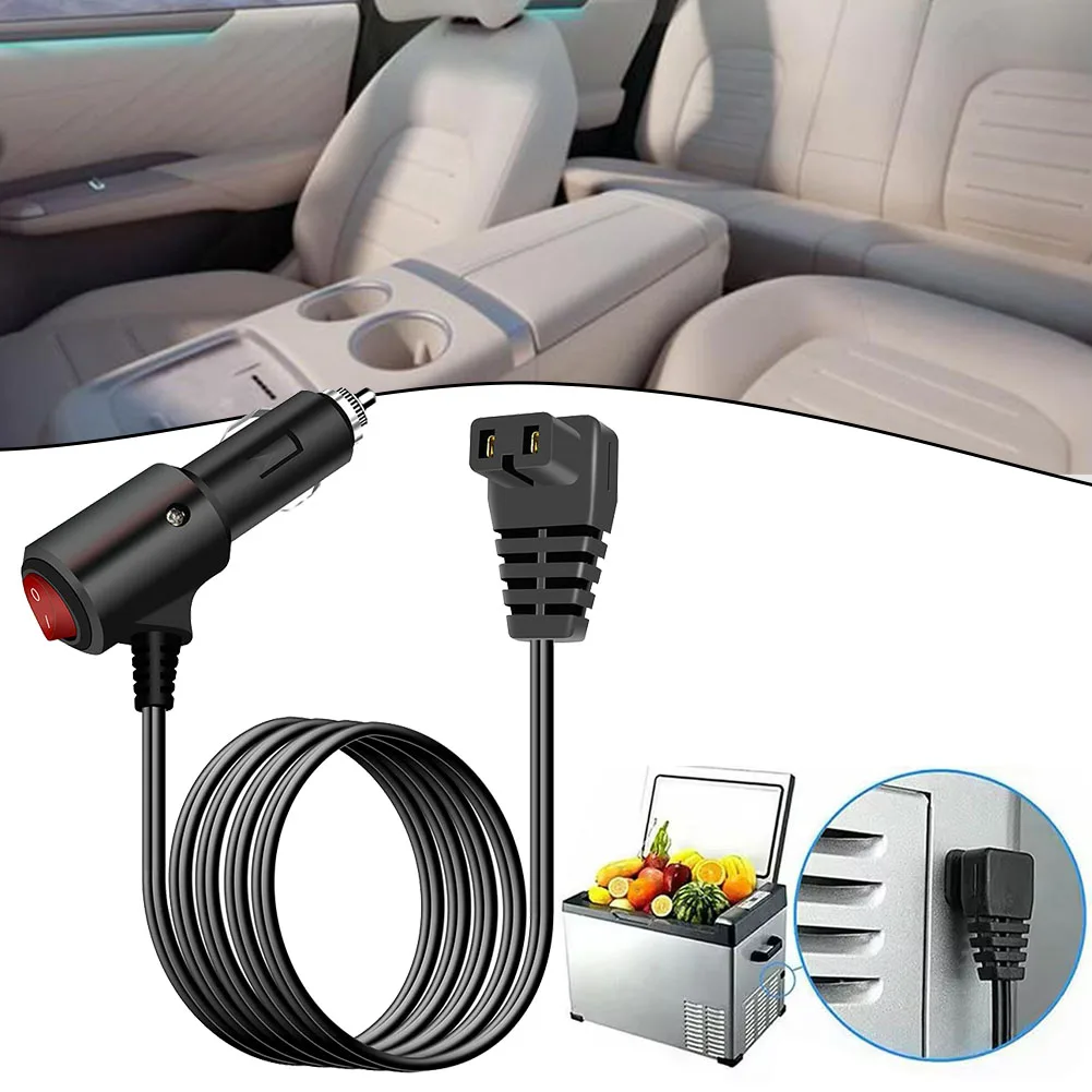 Car Refrigerator Charging Cable/extension Cable Power Cord Car Cooler Cool Box 16AWG 15A Cable 300cm