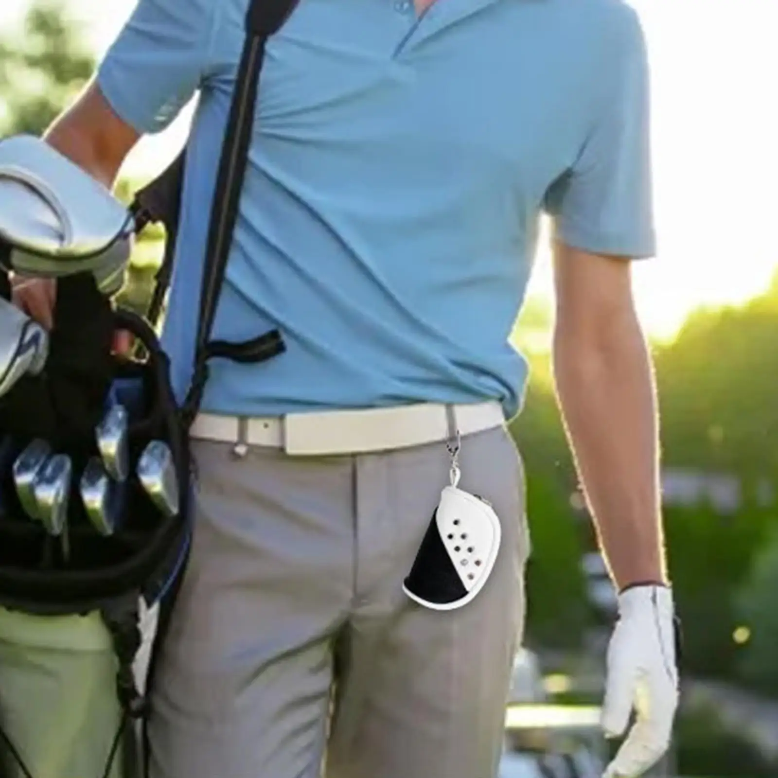 

Golf Ball Waist Bag Small Pocket for Outdoor Sports Accessory Sporting Goods