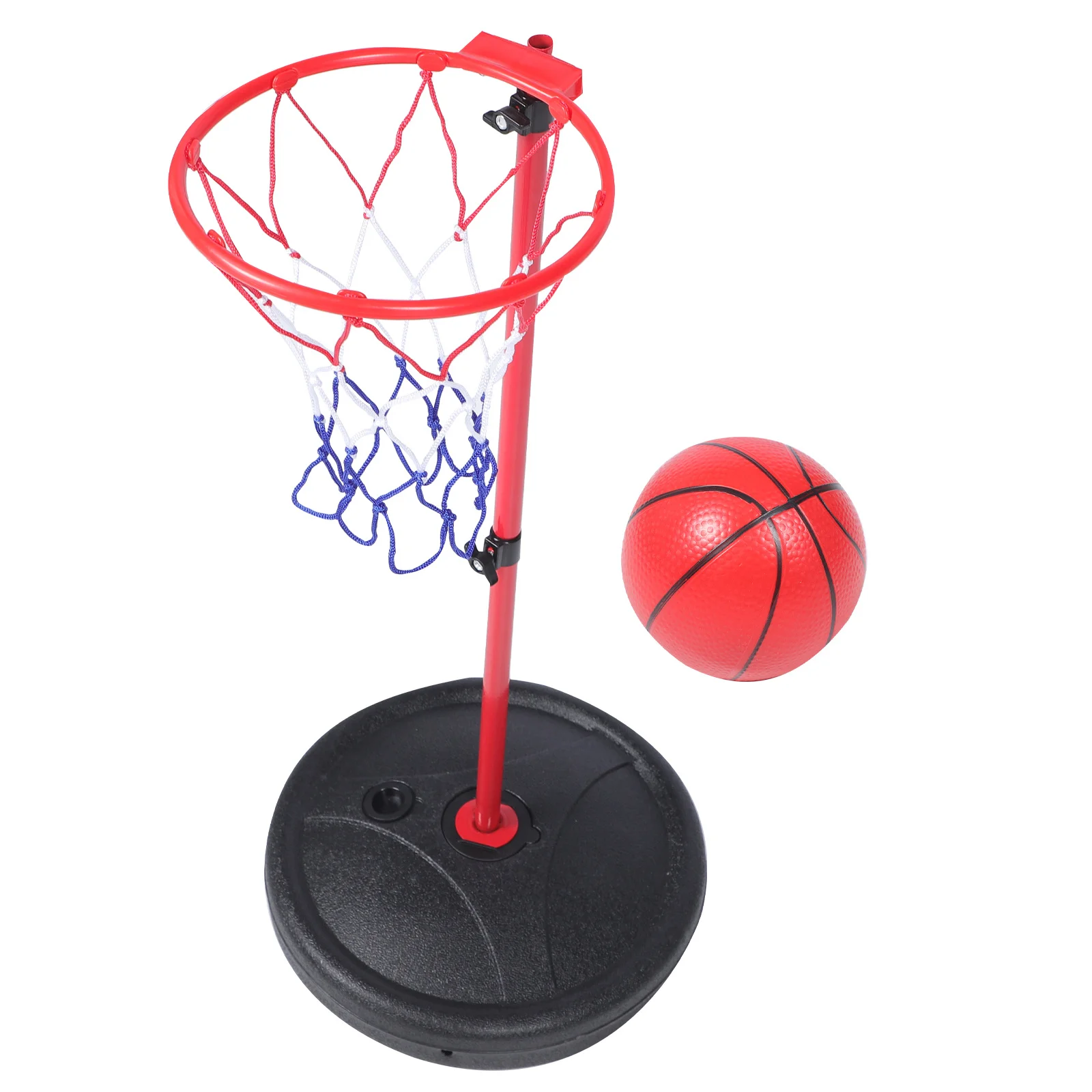 1 Set Schwimmender Basketballkorb für Spiele am Pool, abnehmbarer aufblasbarer Pool-Basketballrahmen, Ball, Schwimmbad, Party im Freien