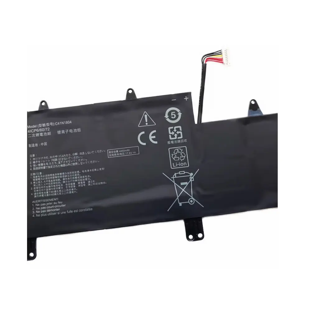 New C41N1804 0B200-02980100 Laptop Battery For Asus ZenBook Pro 14 UX450FDX UX450FD UX450FDX-1A UX450FDX UX480 UX480FD 70WH