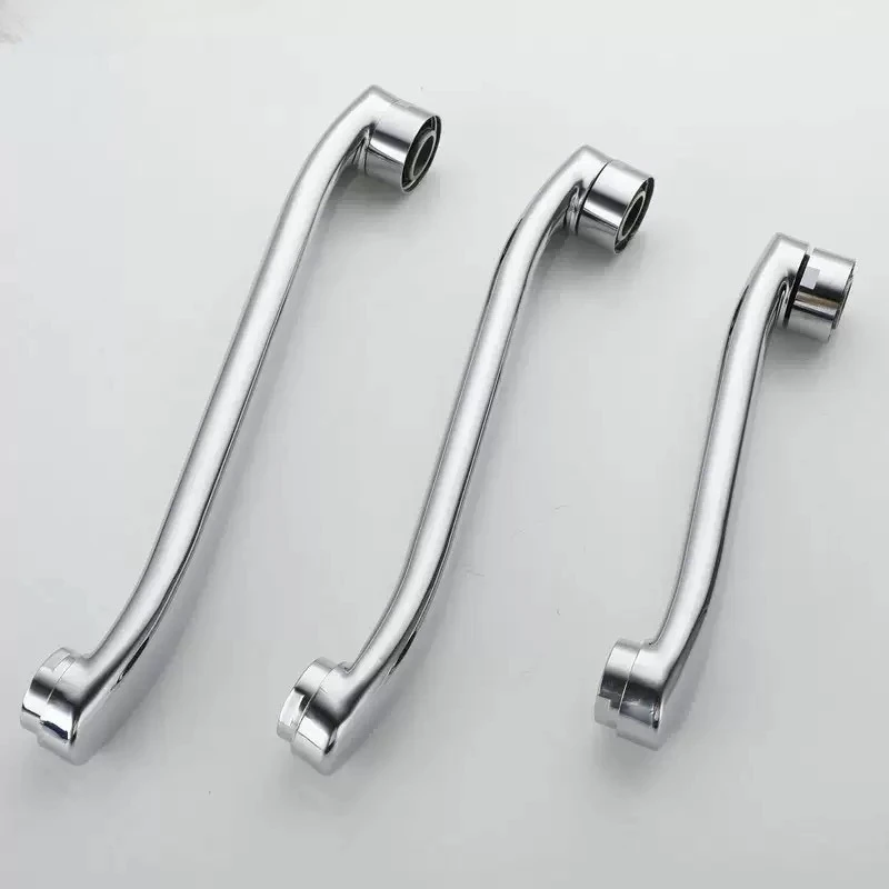 Stainless Steel Sink Faucet Pipe In-wall Water Outlet Elbow S-bend Extension Tube Bathroom Kitchen Faucet Leaking Repair Parts