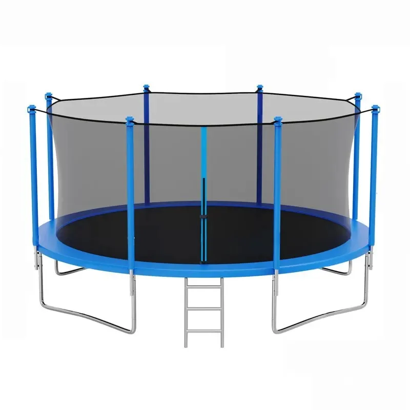 

Trampoline Suspension Rope Inner Net 8 Feet 6 Poles - Diameter 2.44m Safety Net Nylon Protective Net