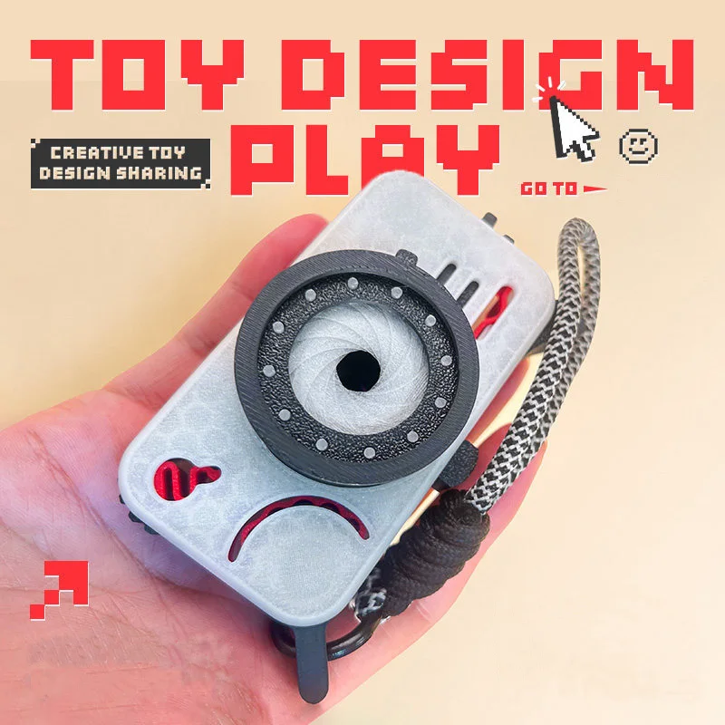 10-in-1 Multifunctional EDC Finger Fidget Toy for Adults – Office Desk Relief and Focus Aid, 3D Printed Design