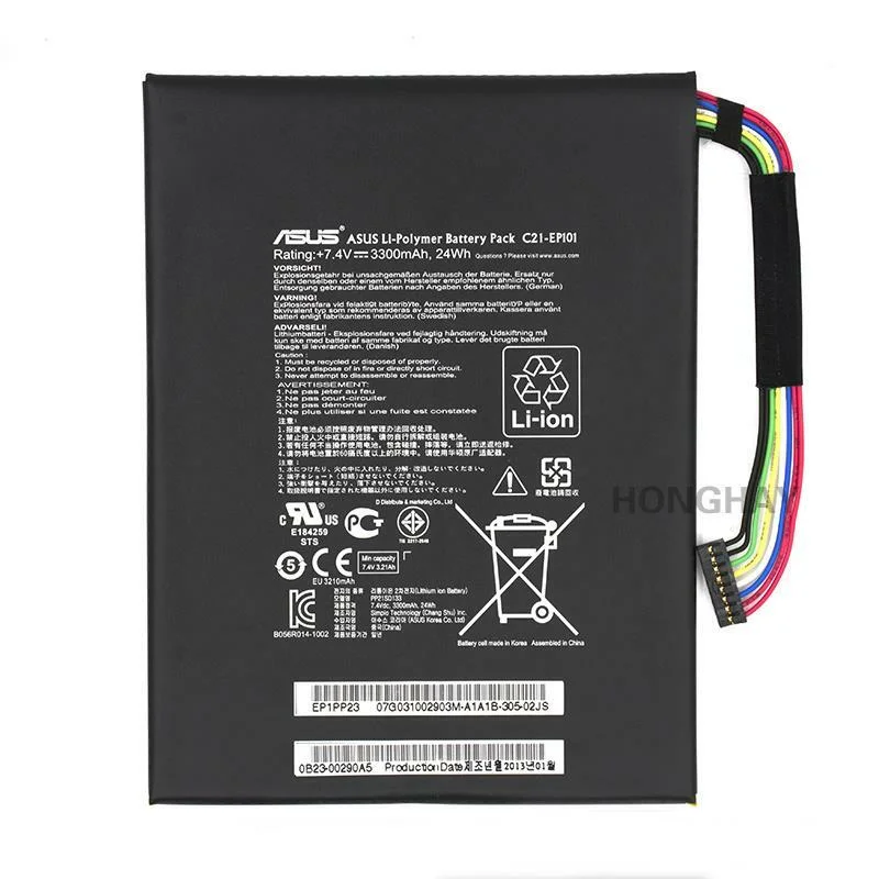 Original C21-EP101 Tablet Pc Battery Applicable to Asus Eee Pad Transformer TF101 TR10 7.4V