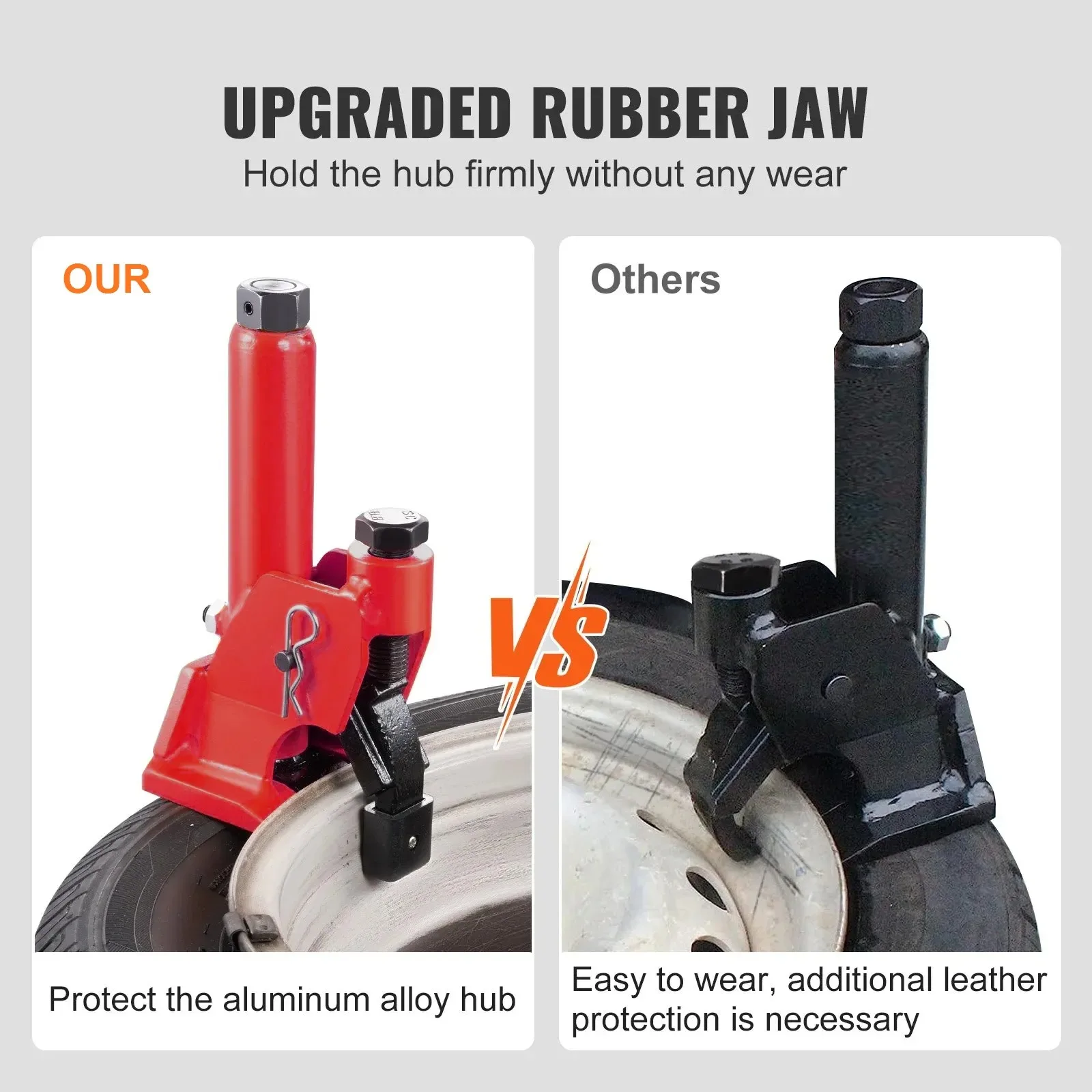 قواطع خرز الإطارات اليدوية Sihao، أداة تغيير الإطارات مقاس 96.5-106.7 مم مع وسادة مطاطية، تحمي محاور سبائك الألومنيوم #1