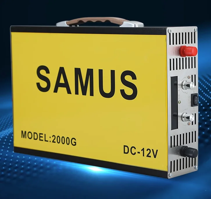 2000G 12V battery high-power smart inverter head smart display eight safety protection