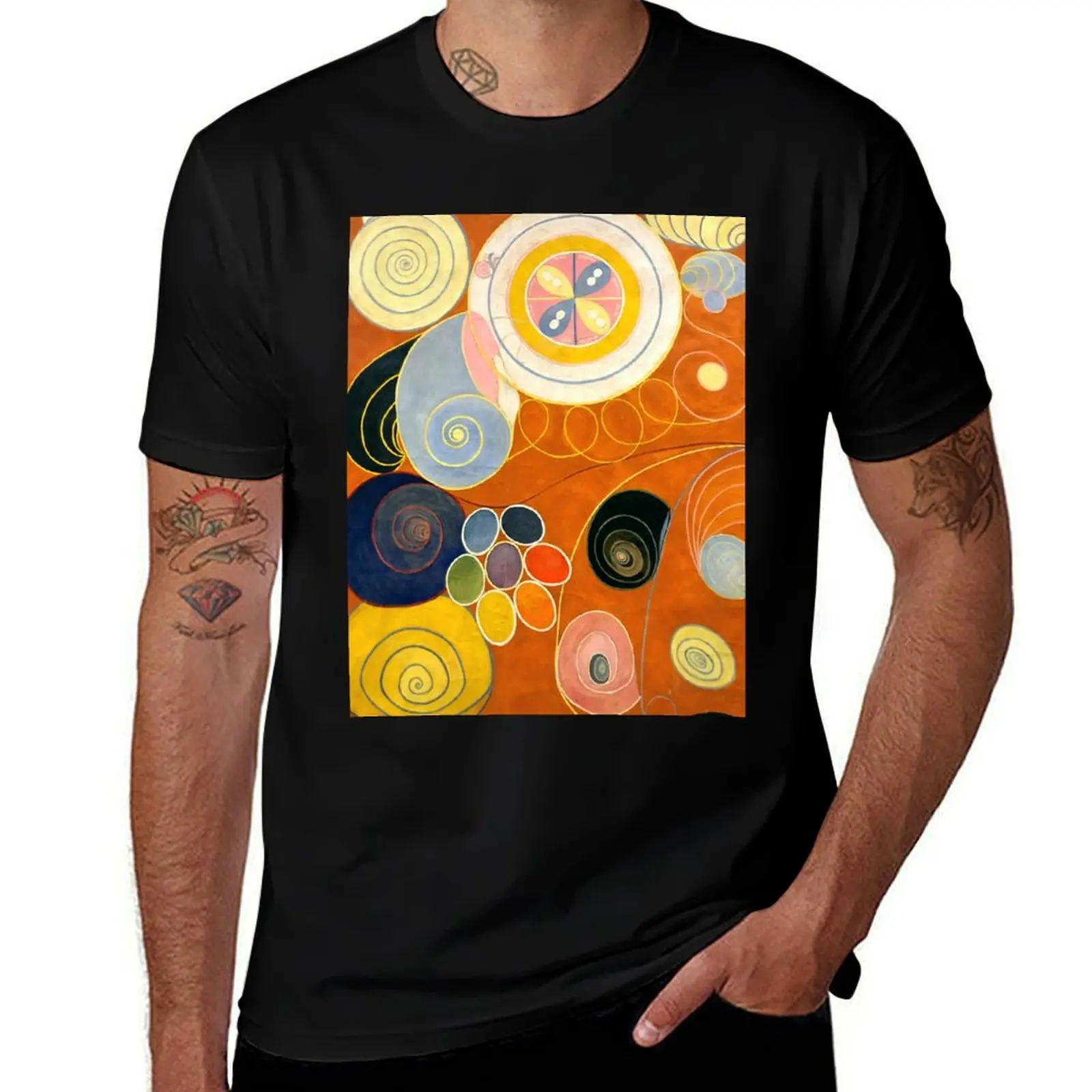 

Hilma af Klint The Ten Largest, No. 03, Youth, Group IV T-Shirt t shirt man casual t shirts cotton 100% T-Shirt