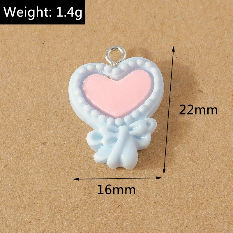 15 teile/los Mix Nette Harz Blume Charms für Die Herstellung Von Ohrringen Halskette Anhänger DIY Handgemachte kinder Schmuck Zubehör Erkenntnisse – Detail 22