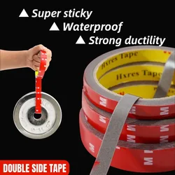 3Meters Strong Permanent Double sided Tape Acrylic Foam Adhesive Waterproof High temperature Tape Sticker for Car Indoor Decor