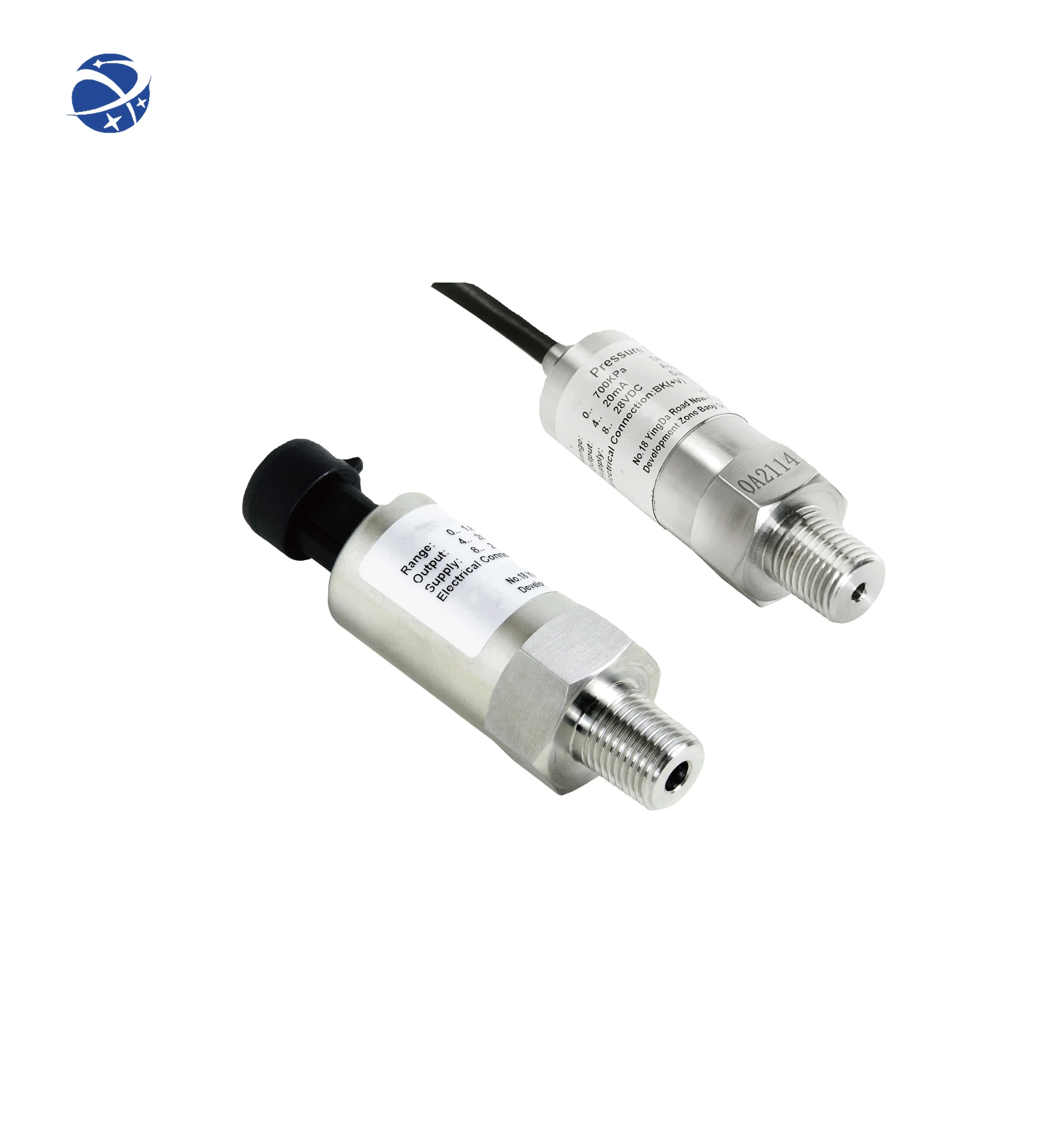 YUNYI Fuel Air Water Compact Corrosion& Wear Resistance Anti-Vibration Short Circuit Protection Pressure Transmitter Pressure Se