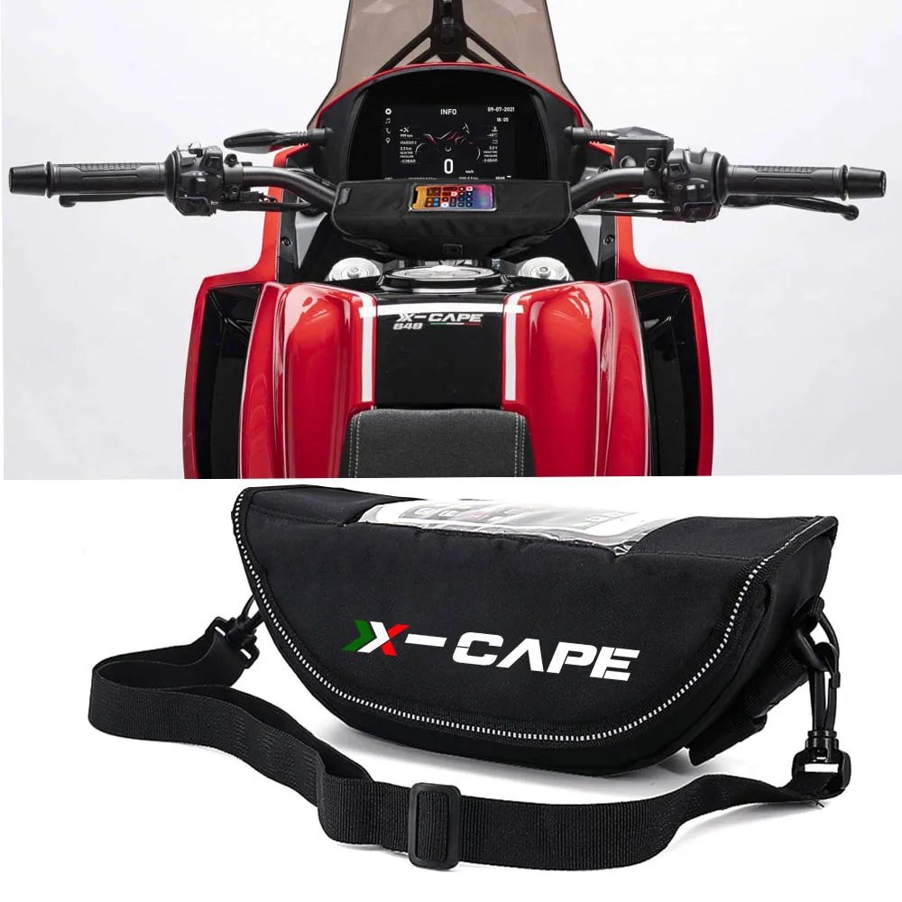 For MOTO morini x-cape moto morini x-cape650 649 2023 Motorcycle accessory Waterproof And Dustproof Handlebar Storage Bag