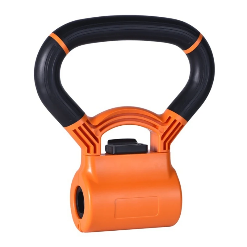 Manubri regolabili 652D Kettlebell Impugnatura Maniglia portatile per allenamento fitness Converte i tuoi manubri in Kettlebell