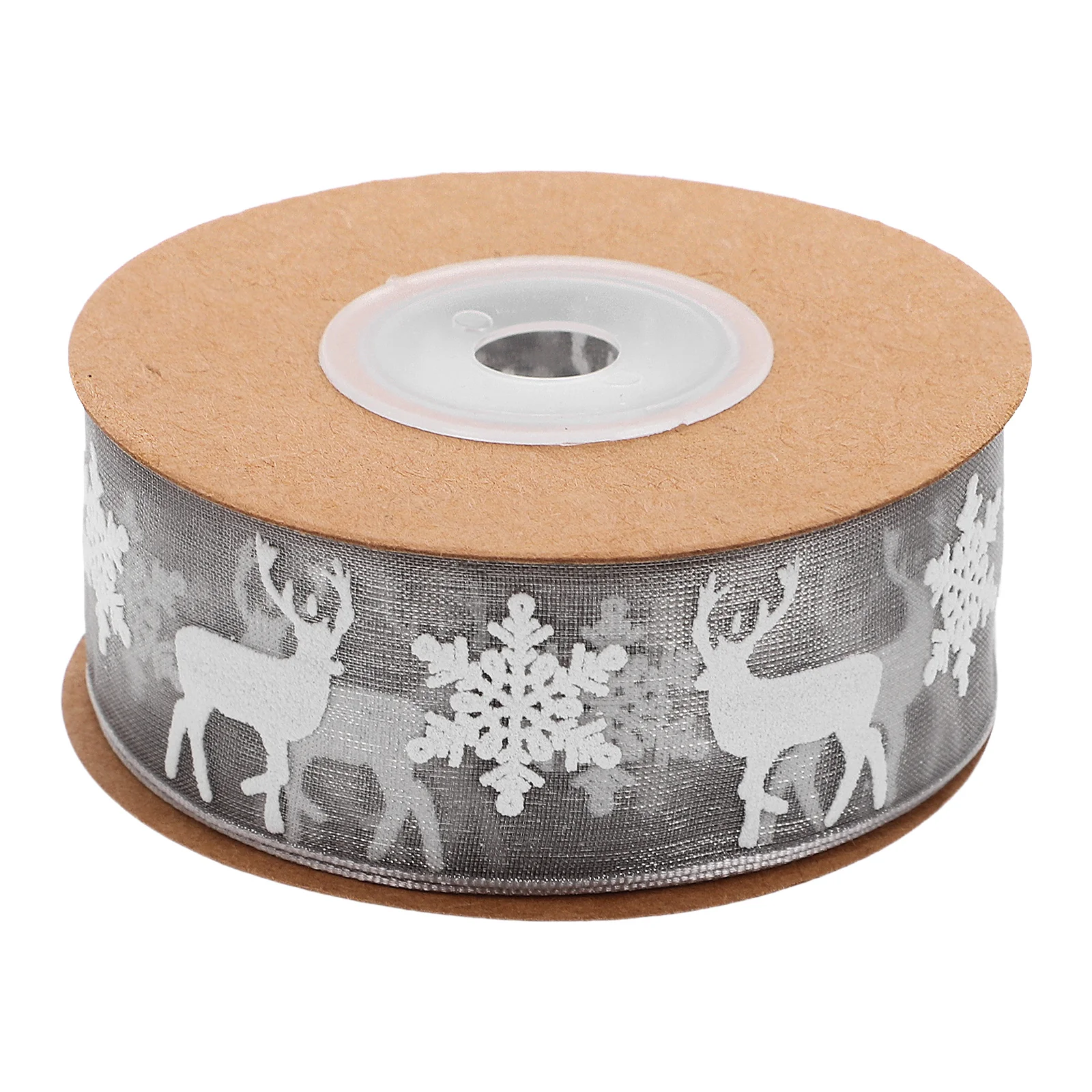 10 متر عيد الميلاد الغزلان نمط شريط بوليستر دائم لينة لتغليف الهدايا ديكور الزفاف الحرفية الخياطة شريط عيد الميلاد الأحمر