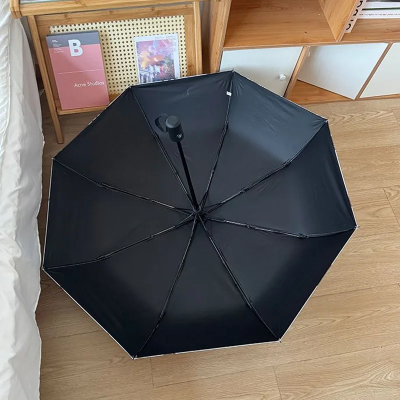 One Piece Luffy Folding Automatic Umbrella Anti UV Rain Sun Umbrella Fashion Portable Windproof Light Parasol Manual Umbrellas