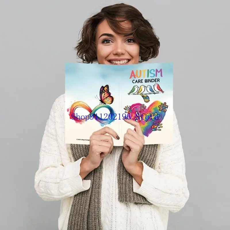 P82A Mental Health Planner Autism Daily Journal with 120 Pages For Autism Support