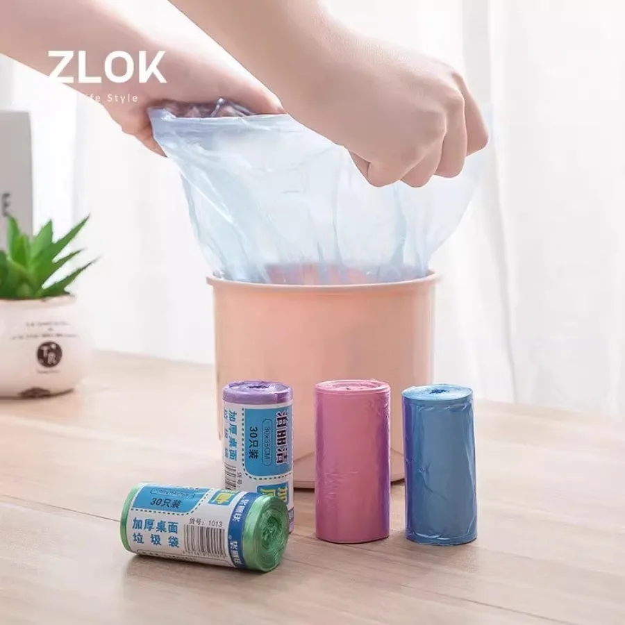 Disposable Trash Pouch Kitchen Storage Garbage Bags Biodegradable Environmentally Friendly Garbage Cleaning Waste Bag