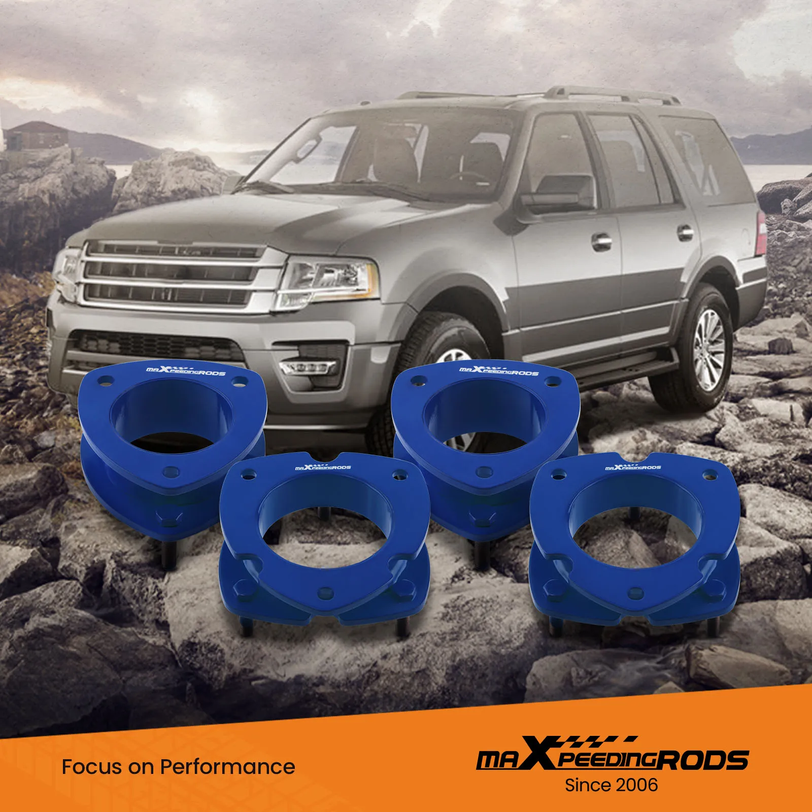 Leveling Lift Kit Front 3.5\'\' Rear 2.5\'\' for Lincoln Navigator for Ford Expedition